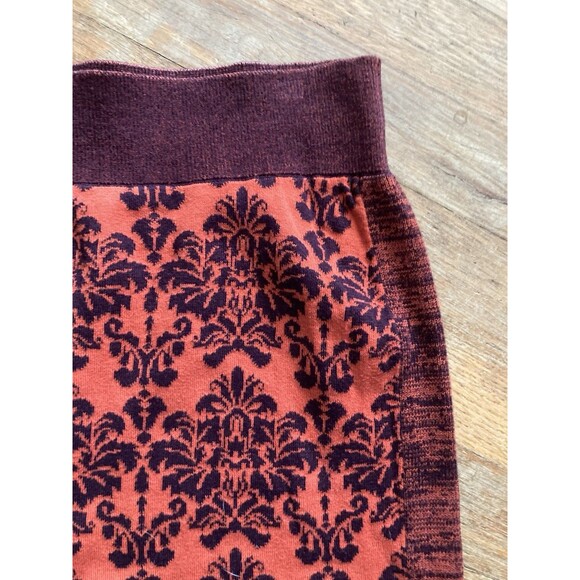Anthropologie Postmark Moth Bundle of 2 Skirts Medium 10 Floral Turquoise Red - Picture 4 of 16